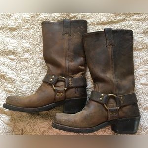 Authentic Frye harness boots. Size 6.5.